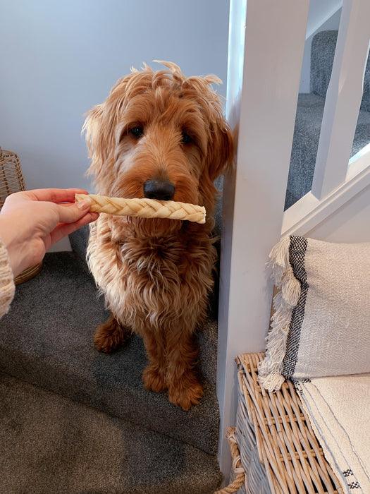 Braided Lamb 100g - Annie's Dog Treats