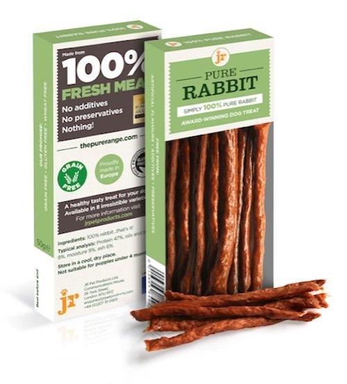 Pure Rabbit Sticks 50g - Annie's Dog Treats