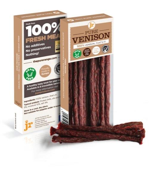 Pure Venison Sticks 50g - Annie's Dog Treats